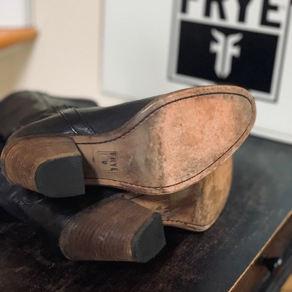 Frye Carson boots black 7.5 M - Picture 2 of 7